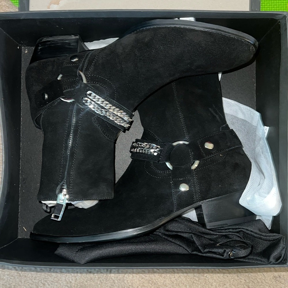 Civil Regime Harness Boots “Midnight Boots”